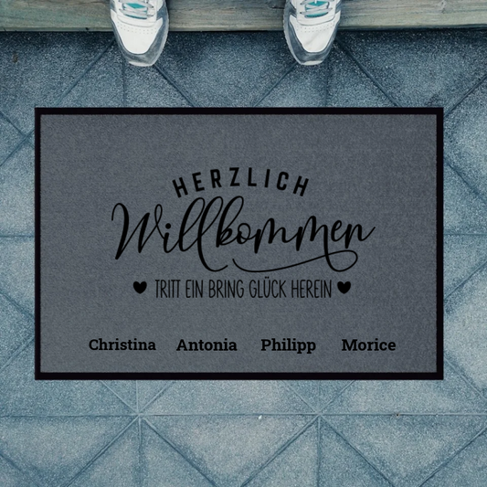 Fußmatte Tritt ein bring ...