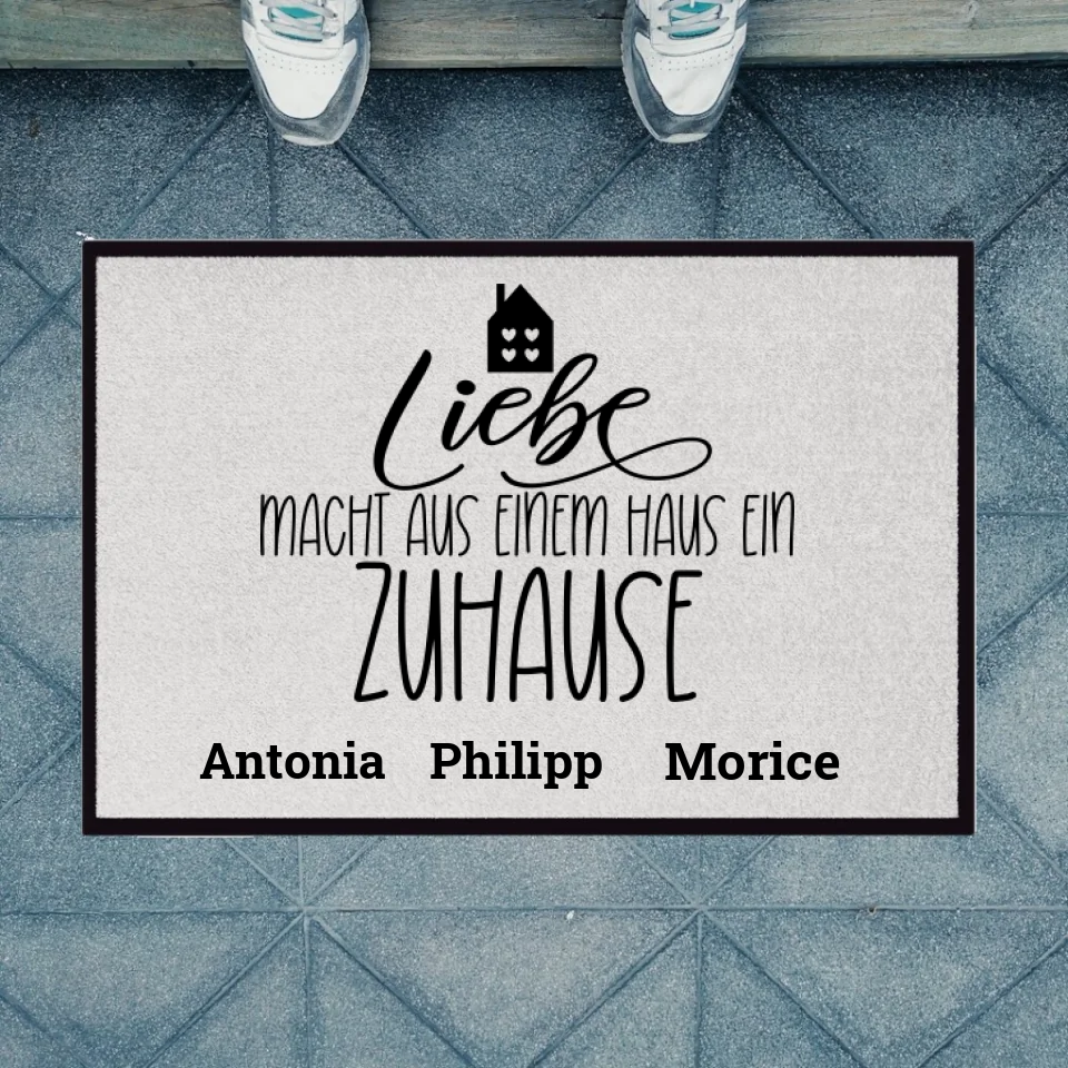 Fußmatte Liebe macht ...