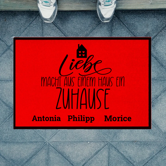 Fußmatte Liebe macht ...