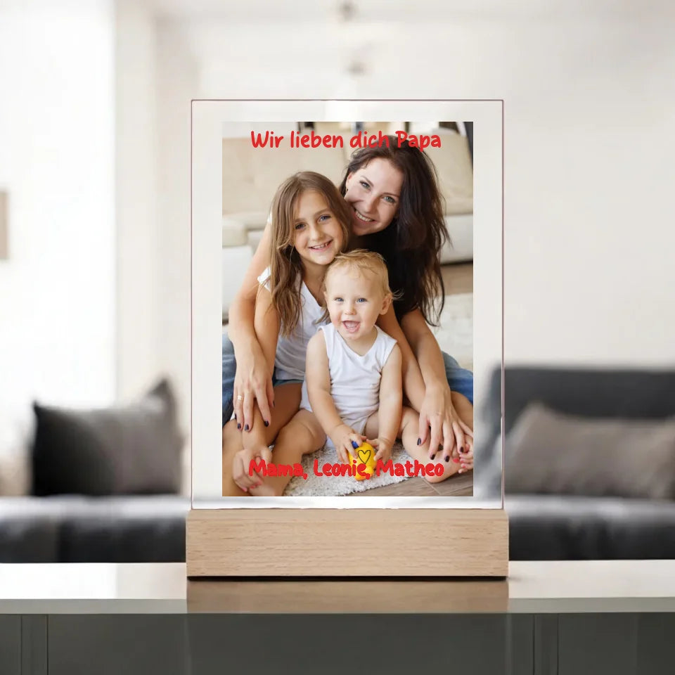 Acrylaufsteller Hintergrund 4-Photoroom