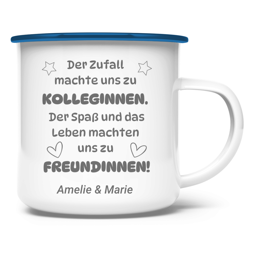 Emaille Tasse Kollegin