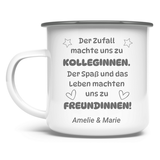 Emaille Tasse Kollegin