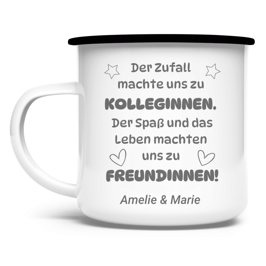Emaille Tasse Kollegin