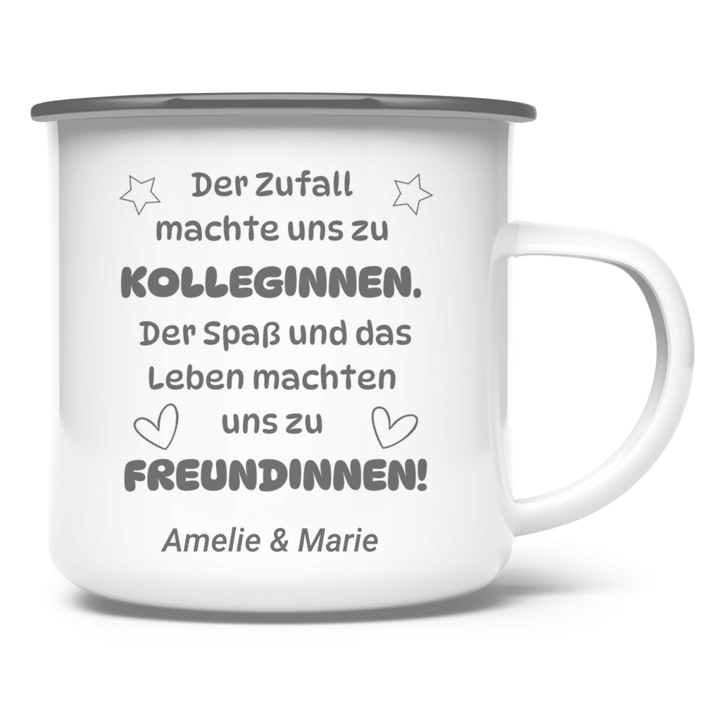 Emaille Tasse Kollegin